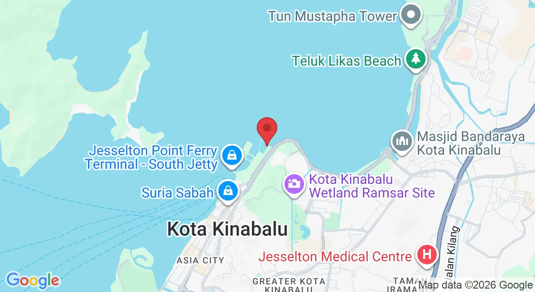 Jalan Tanjung Lipat, Jalan Tun Fuad Stephens, 88400 Kota Kinabalu, Sabah, Malaysia
