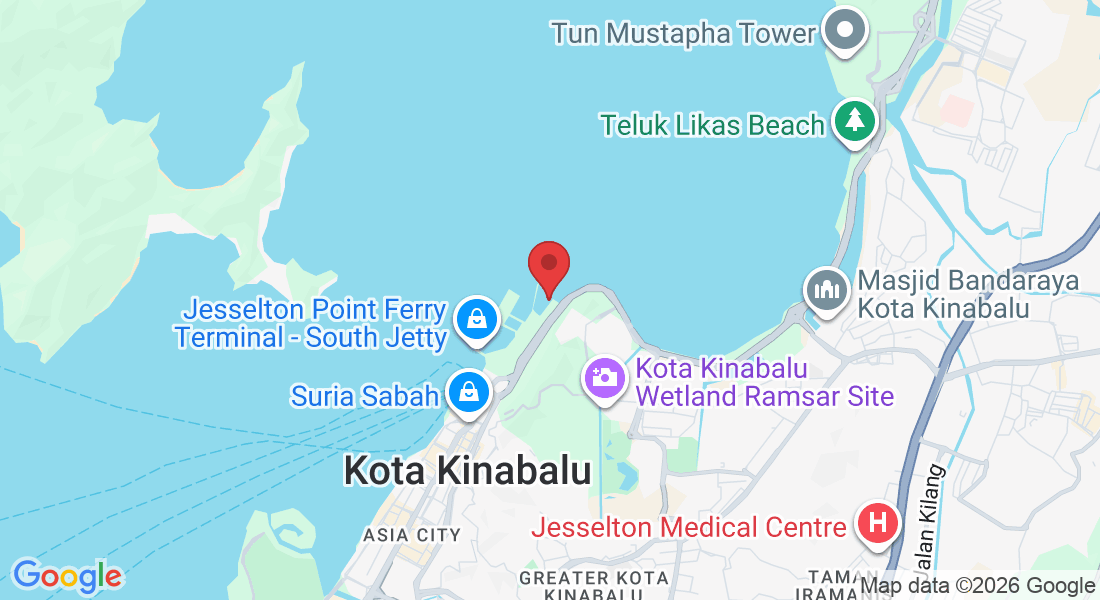 Jalan Tanjung Lipat, Jalan Tun Fuad Stephens, 88400 Kota Kinabalu, Sabah, Malaysia