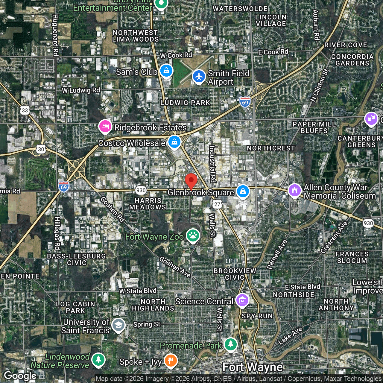 821 W Coliseum Blvd #1, Fort Wayne, IN 46808, USA