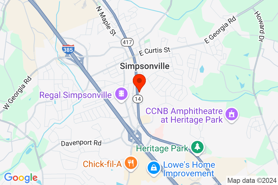 419 SE Main St Suite 200, Simpsonville, SC 29681, USA