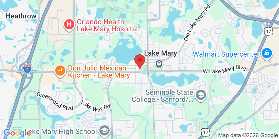 2500 W Lake Mary Blvd STE 217, Lake Mary, FL 32746, USA