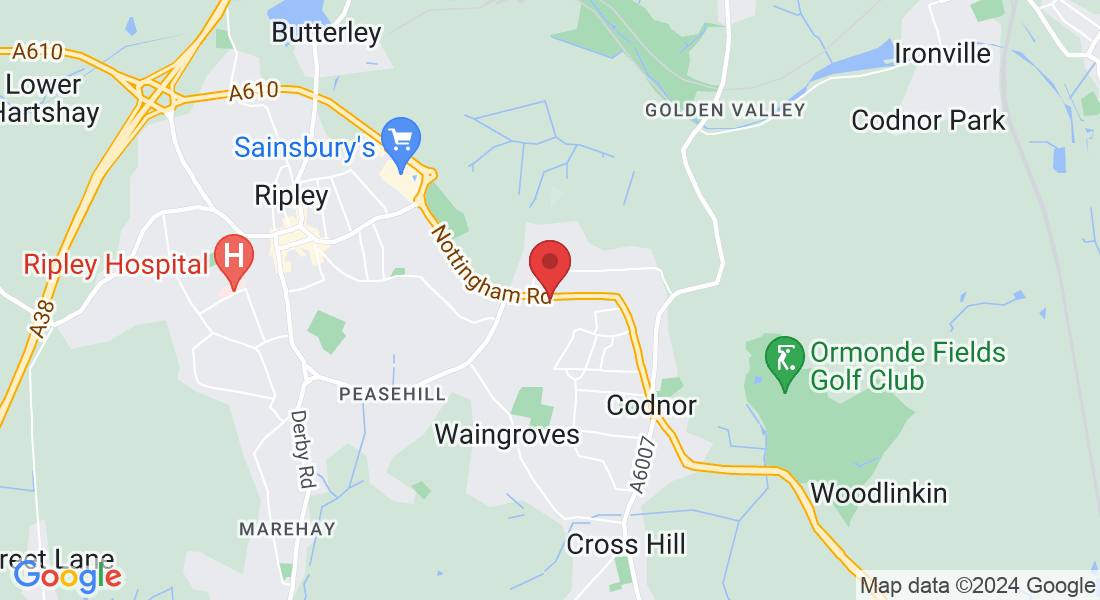Nottingham Rd, Ripley DE5 3JX, UK