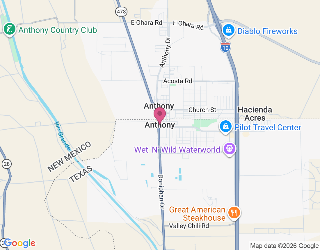 Anthony, TX 79821, USA