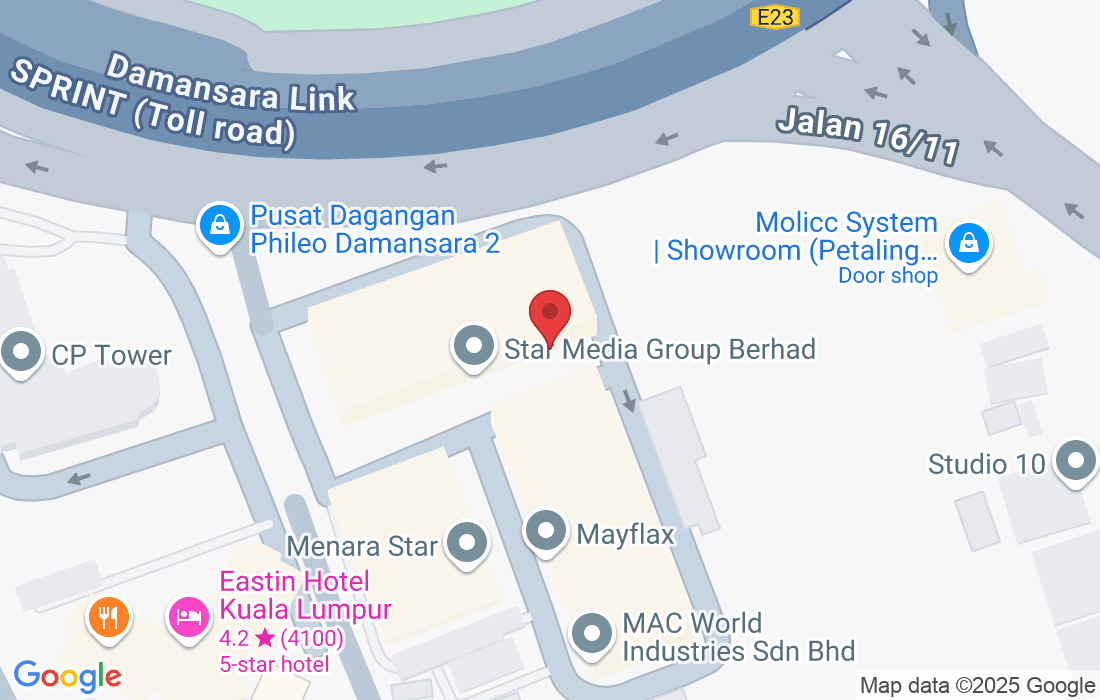 A0608, PHILEO DAMANSARA, II, 46350 Petaling Jaya, Selangor, Malaysia