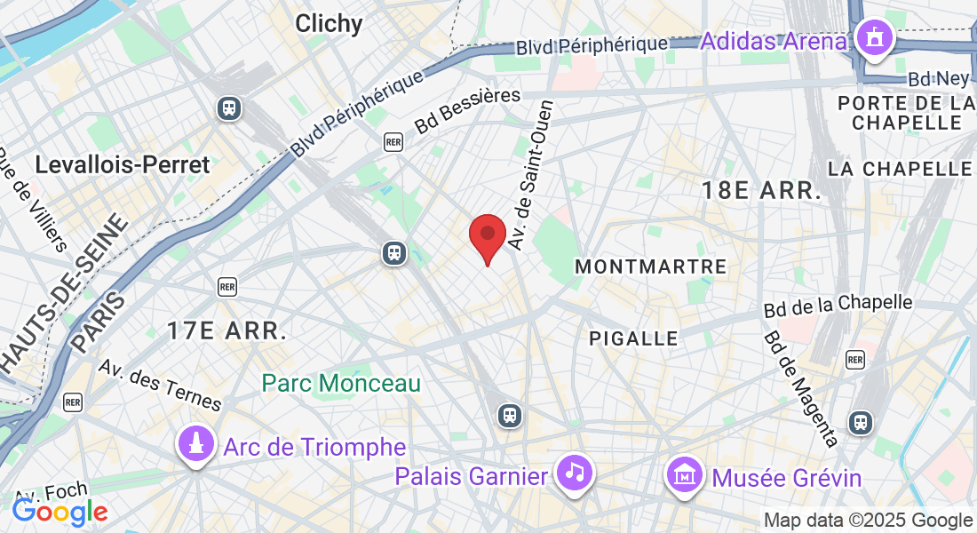 33 Rue Lemercier, 75017 Paris, France
