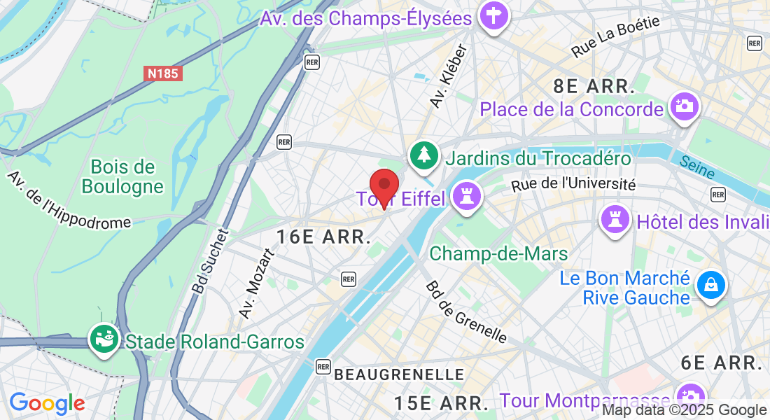 5 Rue Vineuse, 75116 Paris, France