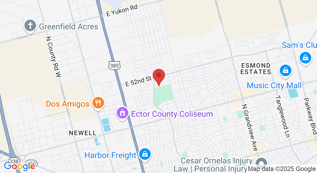 1107 E 49th St, Odessa, TX 79762, USA
