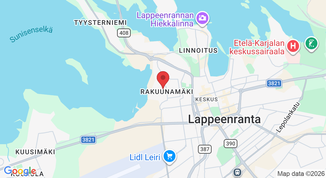 Soittokunnanraitti 3, 53900 Lappeenranta, Suomi