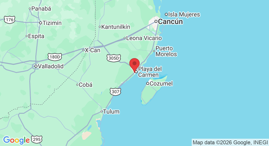 C. 41 Sur 14, Ejidal, 77712 Playa del Carmen, Q.R., México