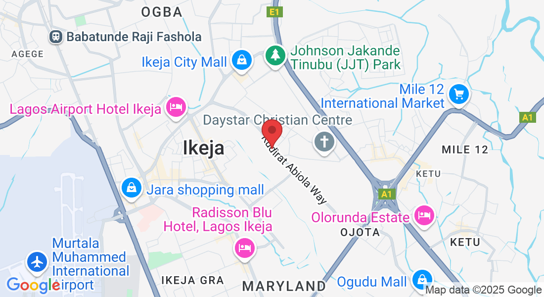 19 Kudirat Abiola Way, Allen, Ikeja 101233, Lagos, Nigeria