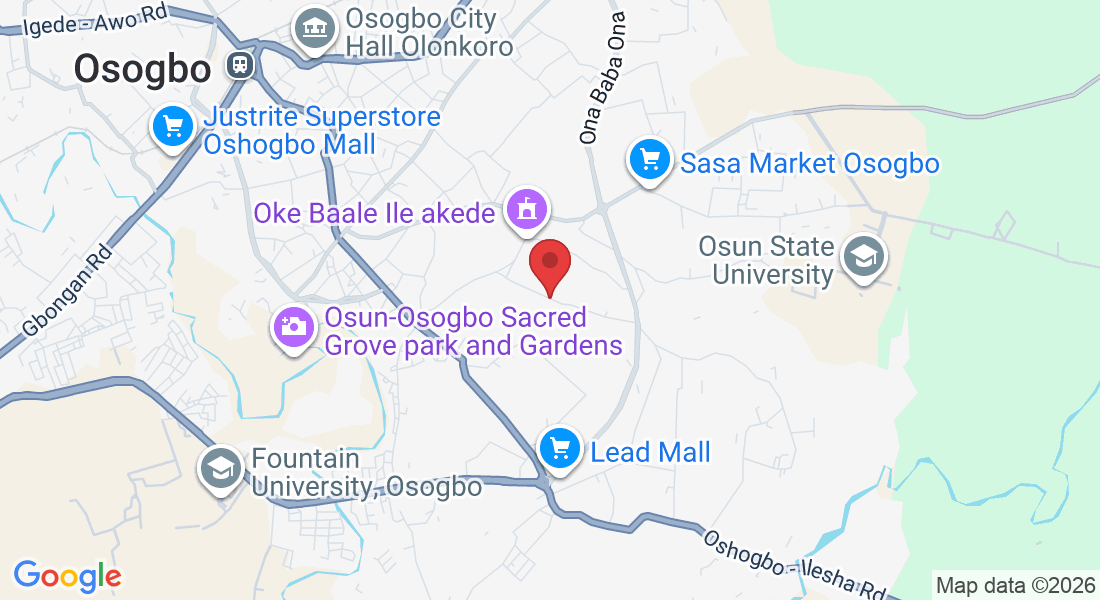 Costain Rd, Osogbo 230284, Osun, Nigeria