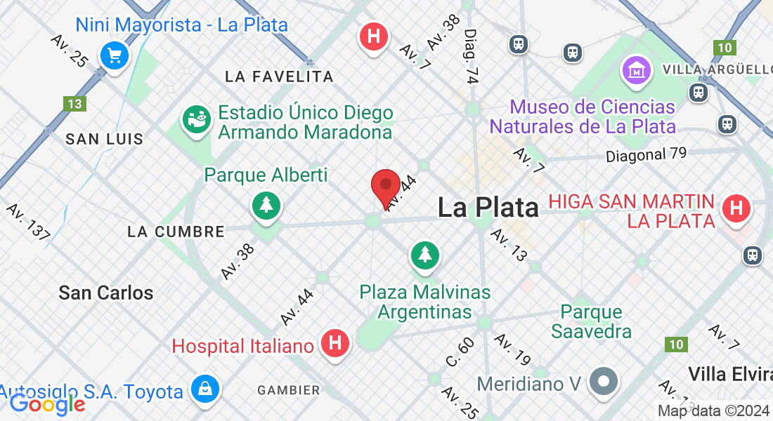 Av. 44 1136, B1902 La Plata, Provincia de Buenos Aires, Argentina