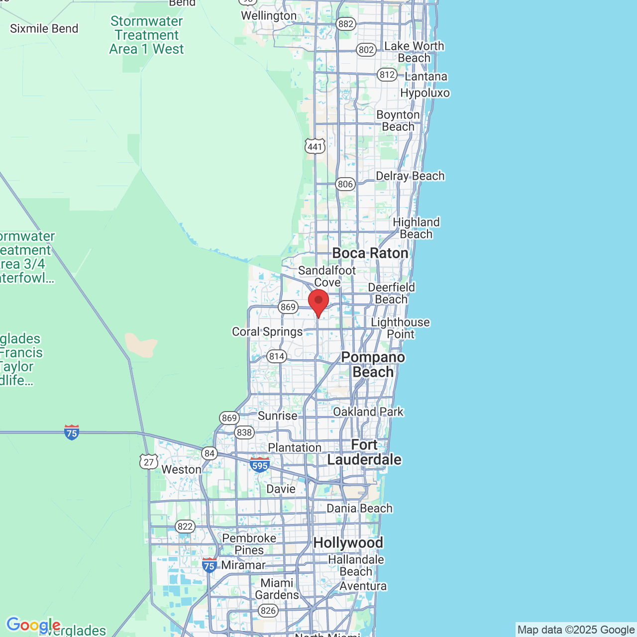 4690 N State Rd7 #109A, Coconut Creek, FL 33073, USA