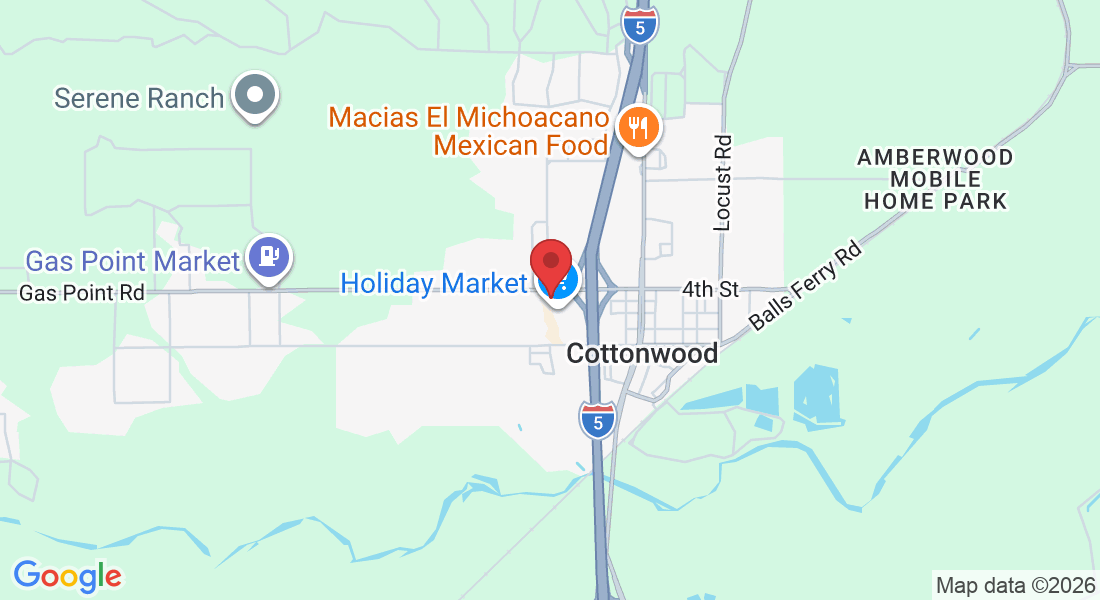 20633 Gas Point Rd suite h, Cottonwood, CA 96022, USA