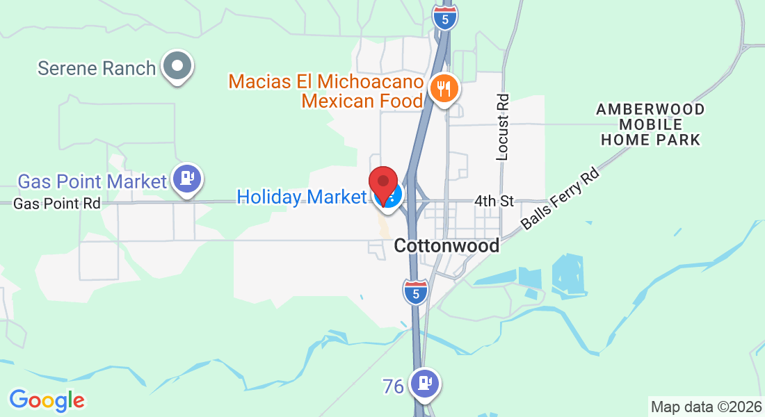 20633 Gas Point Rd suite h, Cottonwood, CA 96022, USA