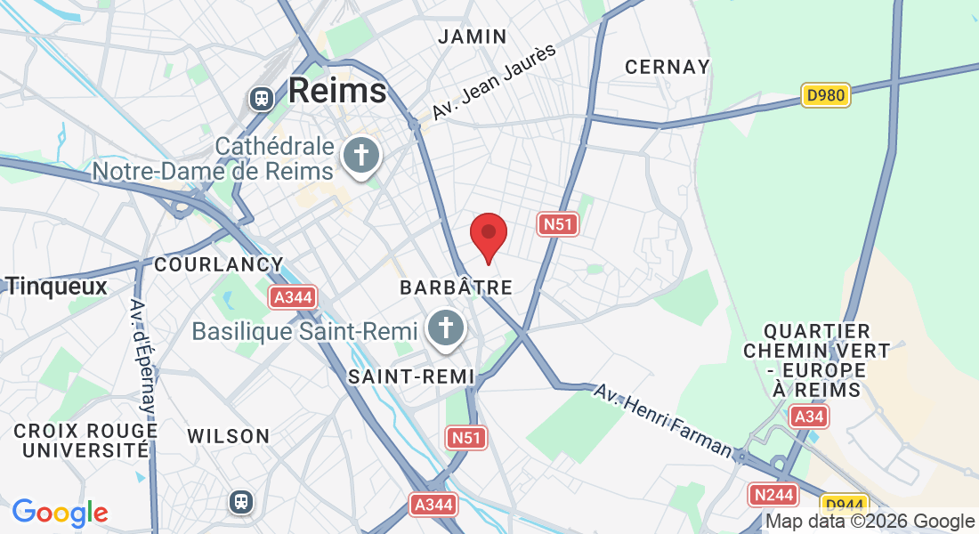 30bis Rue des Coutures, 51100 Reims, France