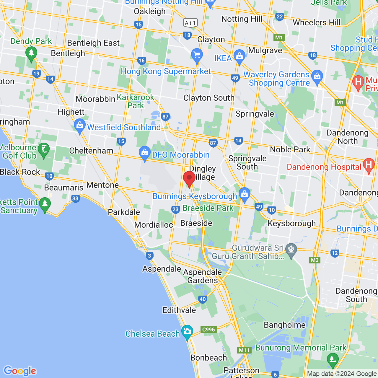 2 Garden Blvd, Dingley Village VIC 3172, Australia