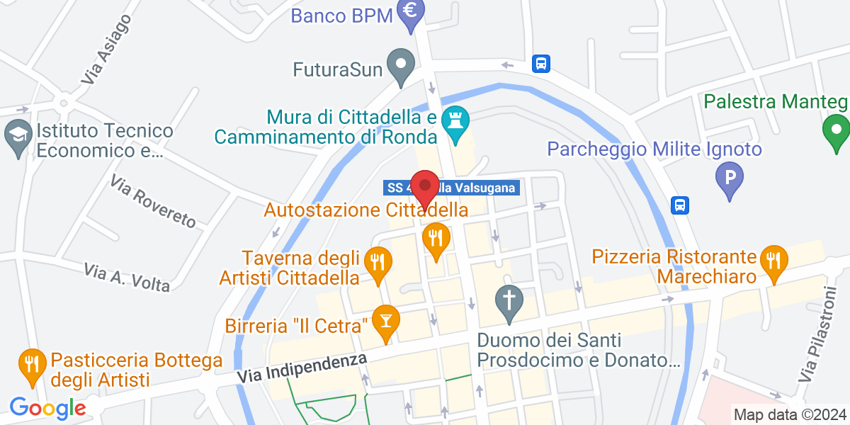 Via Roma, 35, 35013 Cittadella PD, Italia