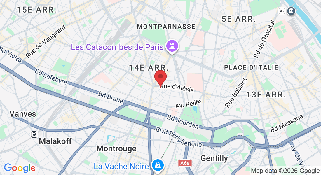 1 Rue Marguerin, 75014 Paris, France