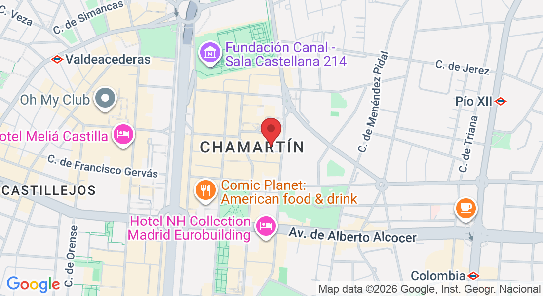 C. del Padre Damián, 41, Chamartín, 28036 Madrid, España