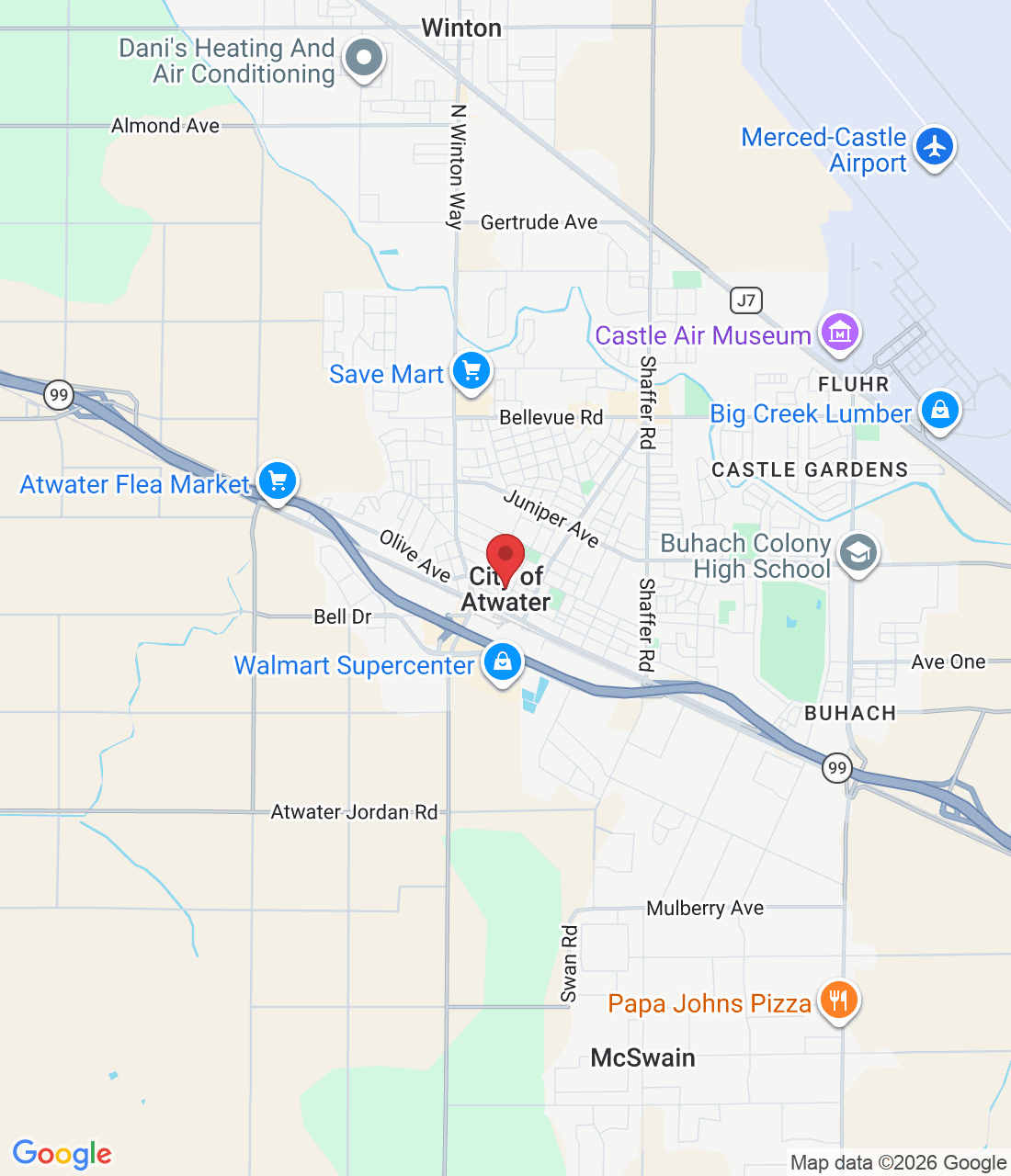 City of Atwater, CA 95301, USA