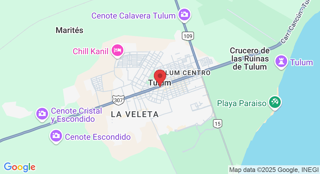 Av. Tulum Mz 5, Lt 1 , local 21, Tulum Centro, 77766 Tulum, Q.R., Mexico