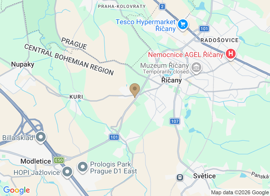 Duhová 15, 251 01 Říčany u Prahy, Czechia