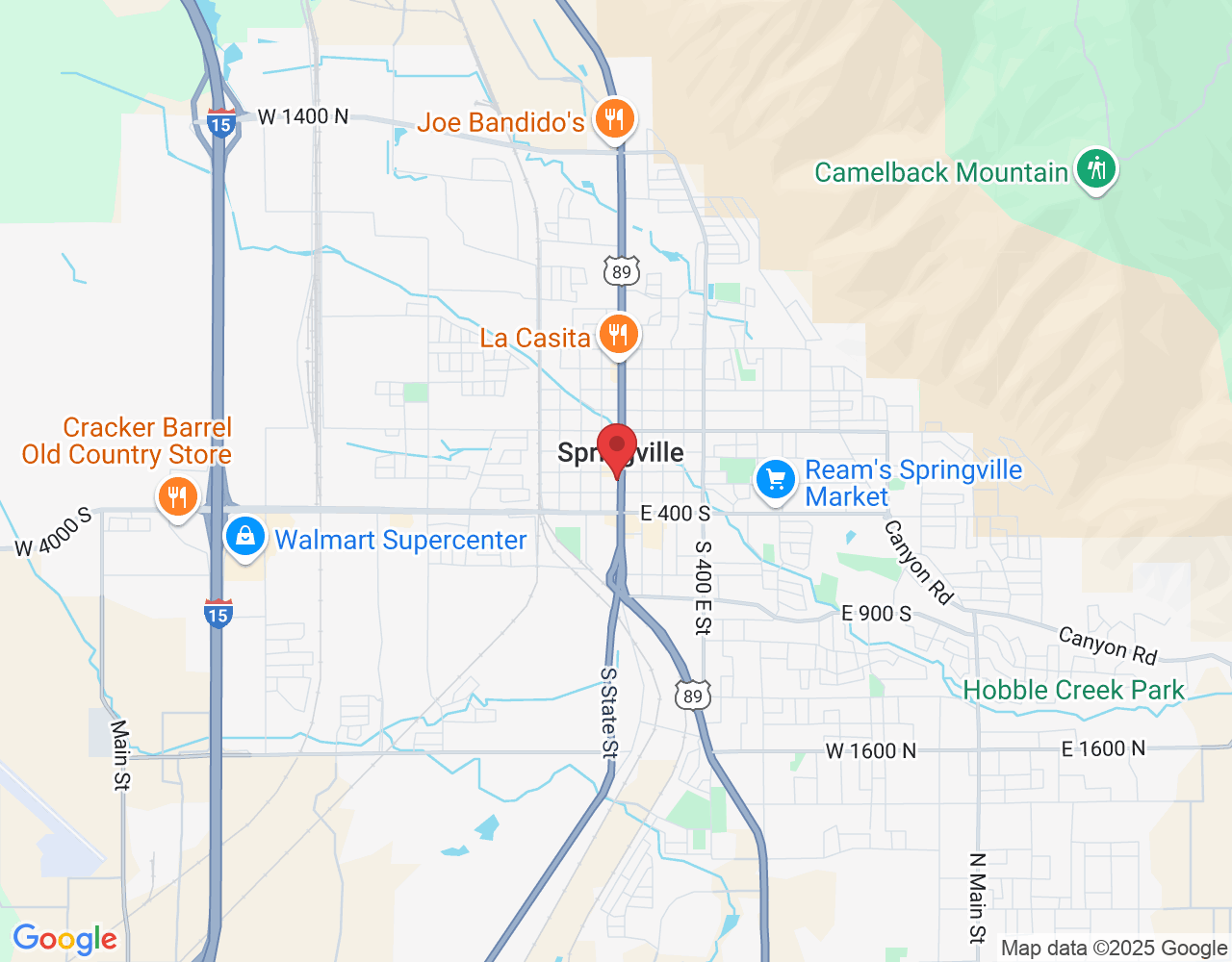 238 S Main St, Springville, UT 84663, USA