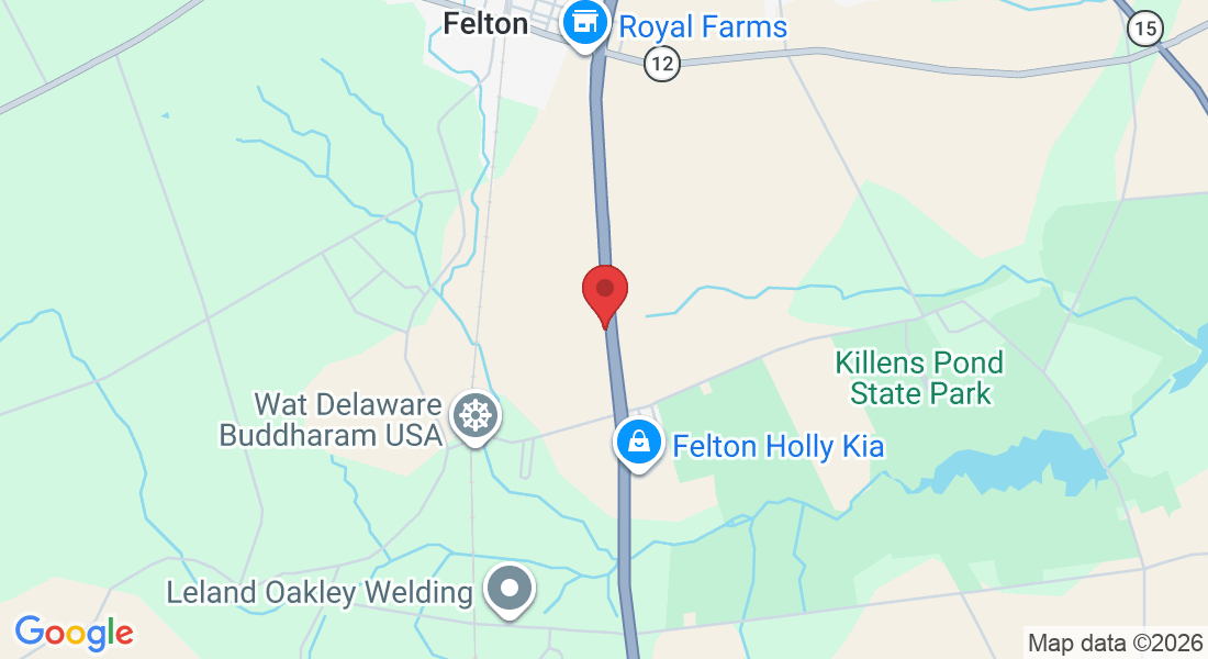 12600 S Dupont Hwy, Felton, DE 19943, USA