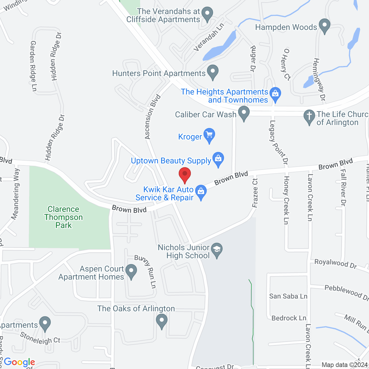1831 Brown Blvd, Arlington, TX 76006, USA