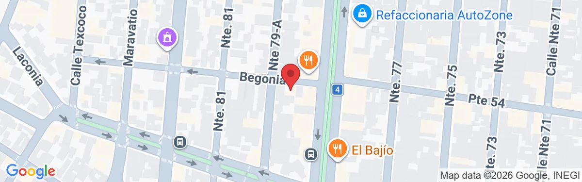 Begonias 57, Claveria, Azcapotzalco, 02080 Ciudad de México, CDMX, México