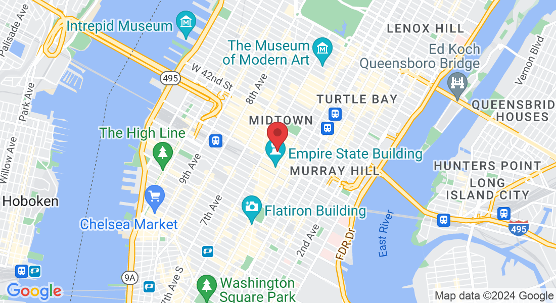 36 W 36th St. 6th floor, New York, NY 10018, USA