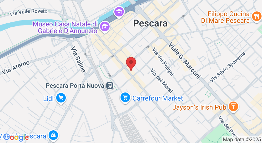 Viale Gabriele D'Annunzio, 69, 65127 Pescara PE, Italy