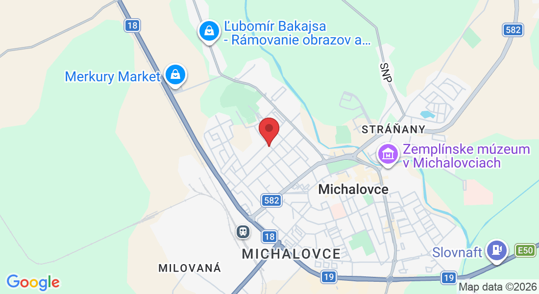 Teodora Jozefa Moussona 2502/2, 071 01 Michalovce, Slovensko