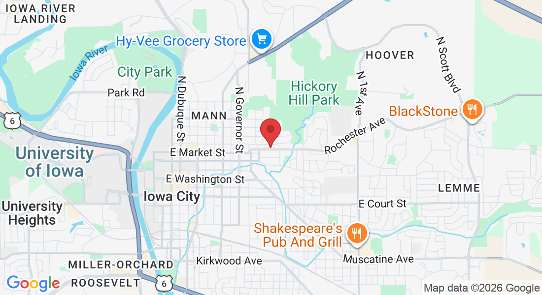 1222 Rochester Ave, Iowa City, IA 52245, USA