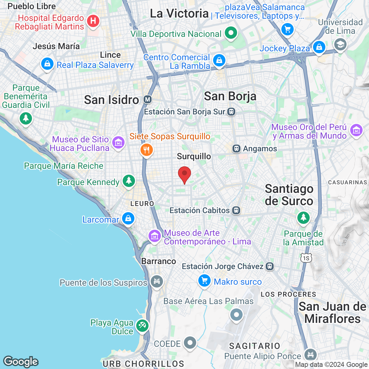 Av Roca y Boloña 681, Miraflores 15048, Peru