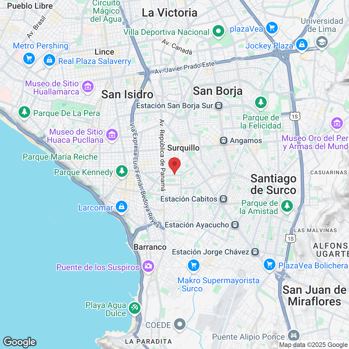 Av Roca y Boloña 681, Miraflores 15048, Peru