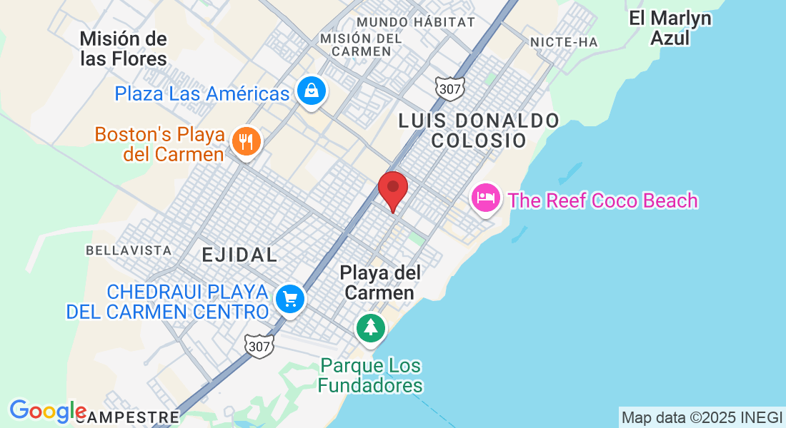 Calle 34 Nte, Gonzalo Guerrero, 77720 Playa del Carmen, Q.R., México