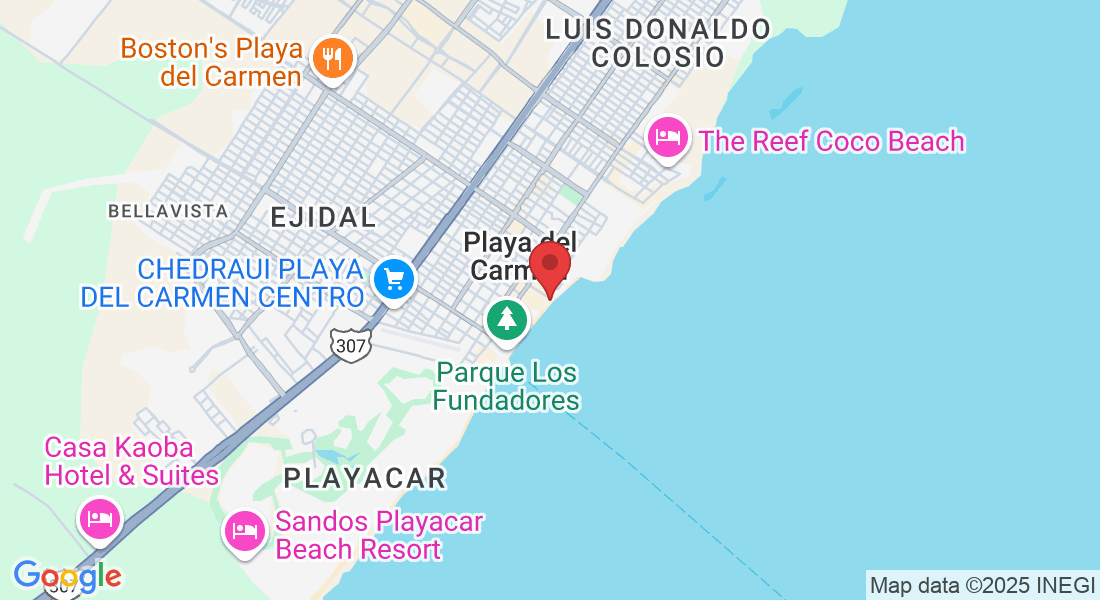 Calle 10, 1 Avenida Nte. y, Centro, 77710 Playa del Carmen, Q.R., Mexico