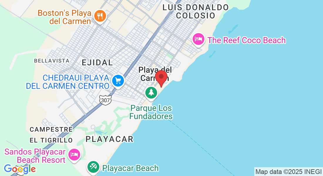 Hotel playa, C. 10 Nte., Gonzalo Guerrero, 77710 Playa del Carmen, Q.R., Mexico