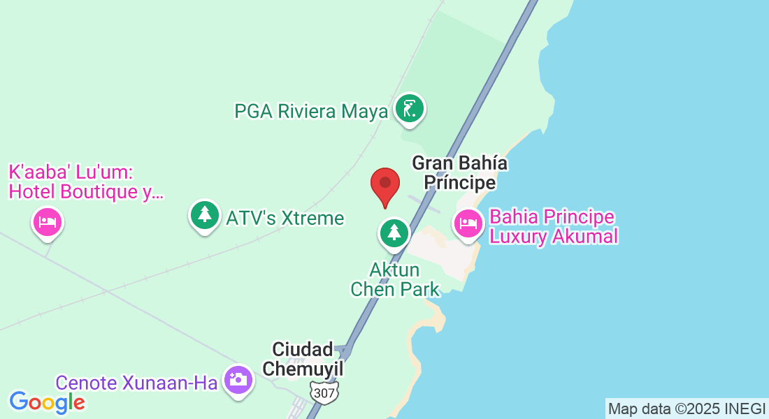 9M84+8V, 77775 Gran Bahía Príncipe, Q.R., Mexico
