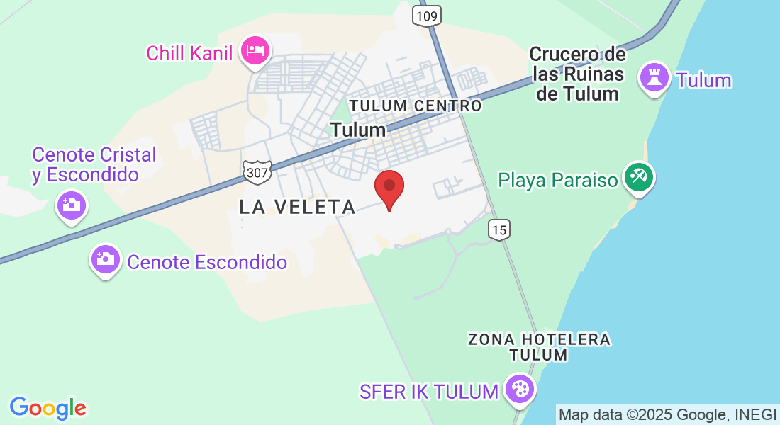 Prol. Sayil, Aldea Zama Lote 4, 77780 Tulum, Q.R., Mexico
