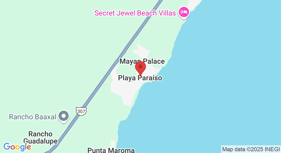 Playa del Carmen, Playa Paraiso Km. 48, 77710 Cancún, Q.R., Mexico