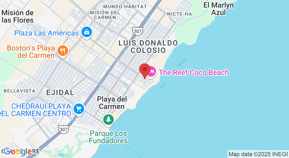 Avenida Mz 64 Lt 9, Zazil-ha, 77720 Playa del Carmen, Q.R., Mexico