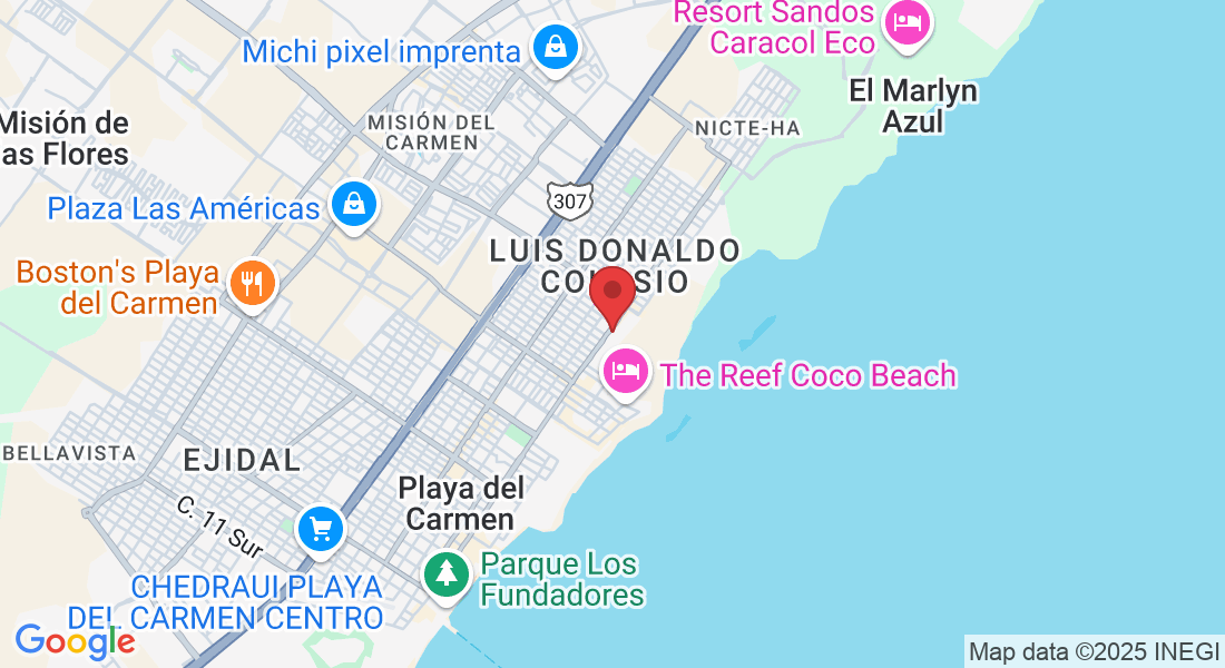 Calle 64 entre Av 10 y Av 5, Luis Donaldo Colosio, 77720 Playa del Carmen, Q.R., México