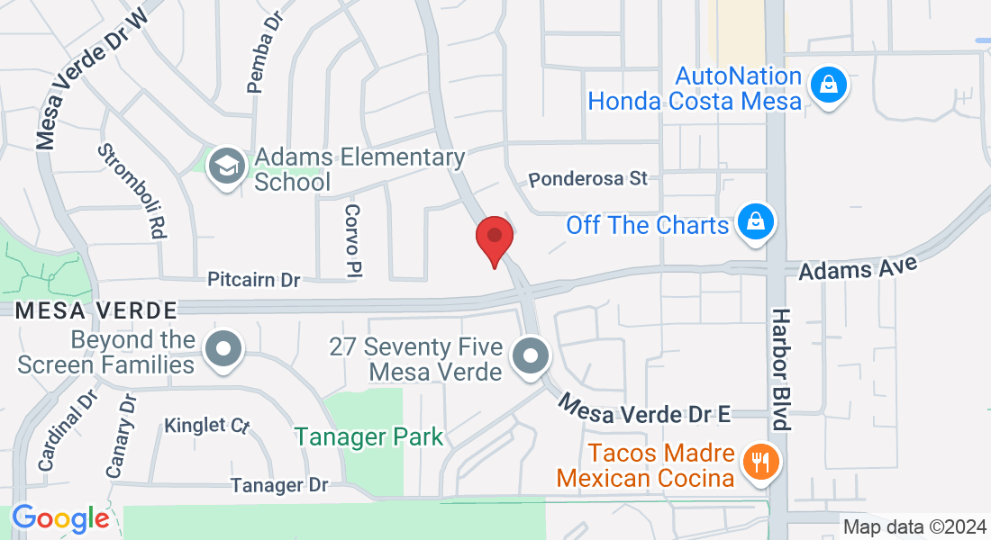 1700 Adams Ave suite 103, Costa Mesa, CA 92626, USA