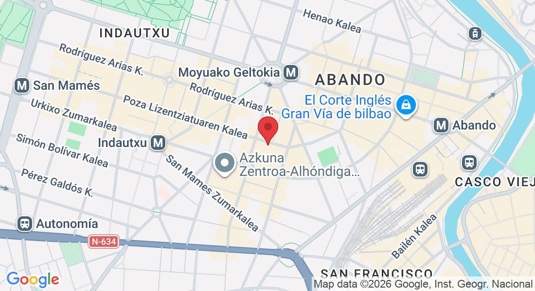 Poza Lizentziatuaren Kalea, 11, Abando, 48008 Bilbao, Bizkaia, Spain