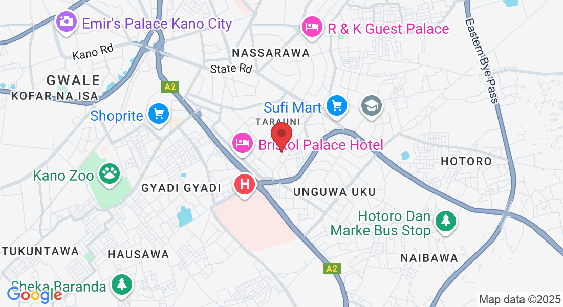 No ffb 18, Khadijah Plaza, Farm Centre Road, Tarauni, Kano 700106, Kano, Nigeria