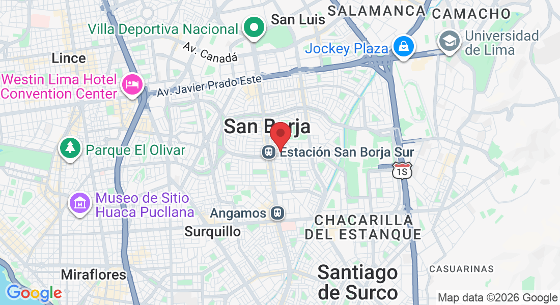 Av. San Borja Sur, San Borja, Peru