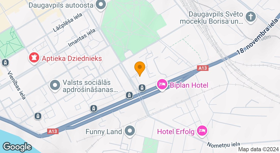 Viestura iela 4, Daugavpils, LV-5401, Latvija